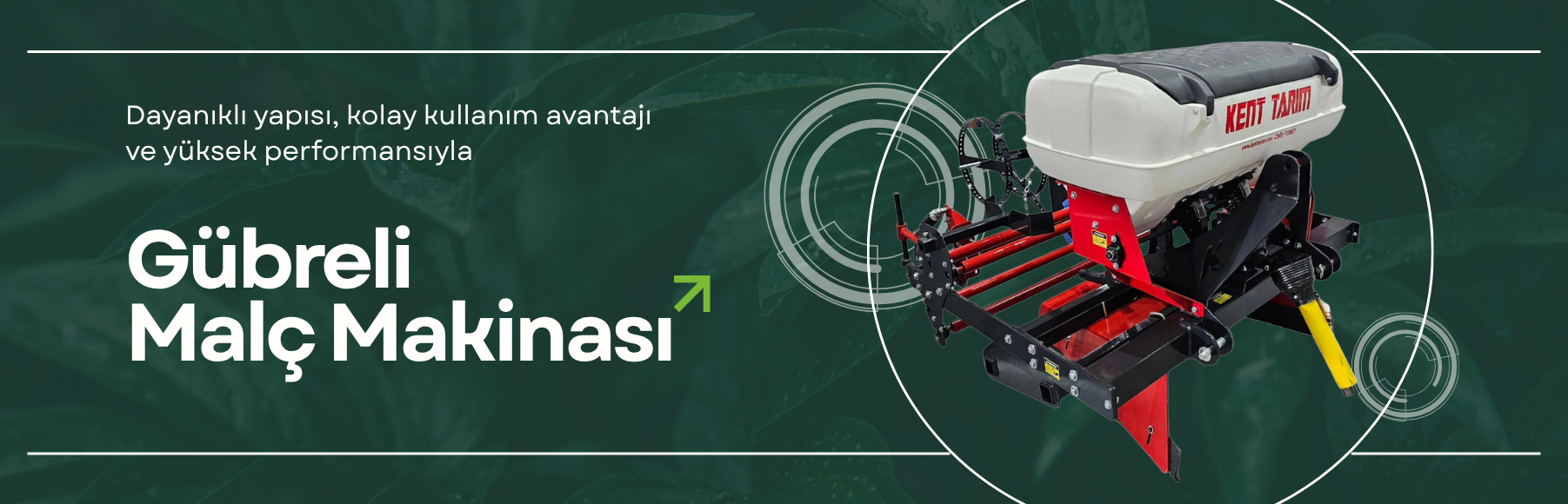 Gübreli Malç Makinası banner