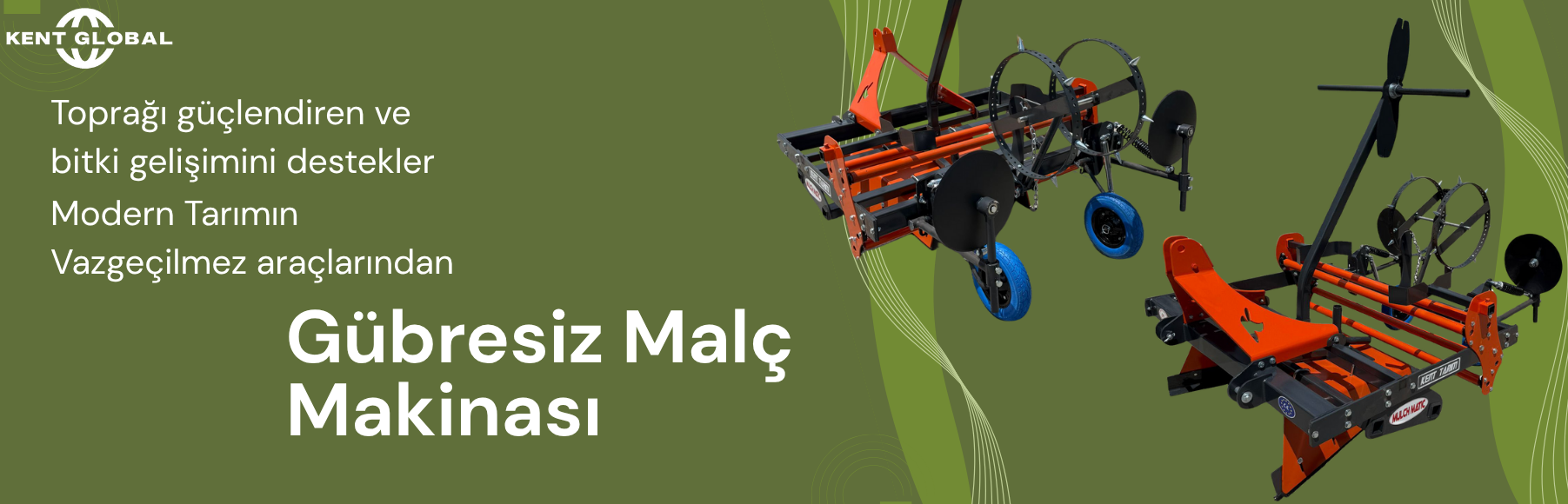 Gübresi Malç Makinası Banner