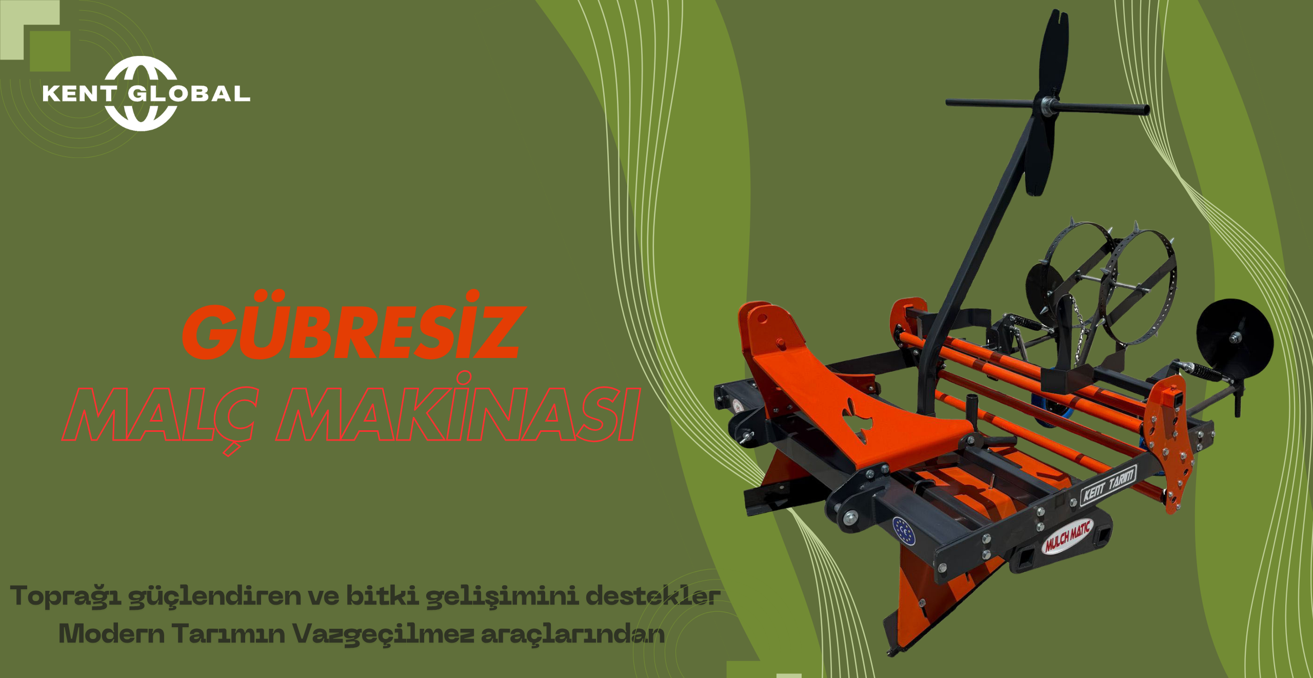 Gübresiz Malç Makinası Mobil Banner